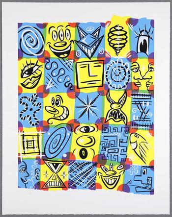 Kenny Scharf - Check Fest