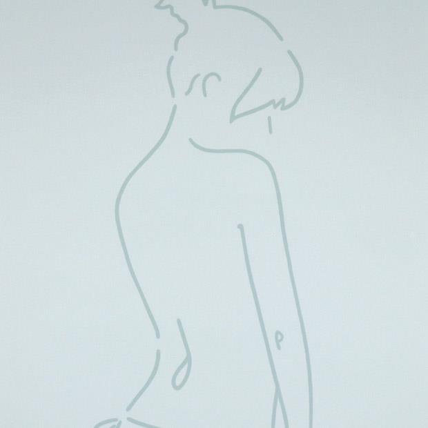 Lucie Bennett - Duck Feather Blue