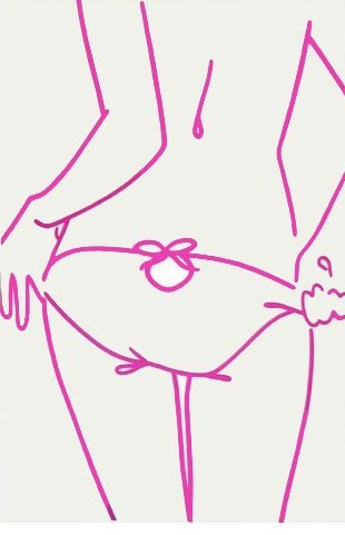 Lucie Bennett - Pink Knickers