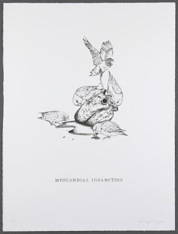 Polly Morgan - Myocardial Infarction (Monochrome)