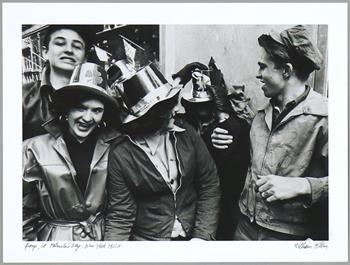 William Klein - Group, St. Patrick's Day (1955)