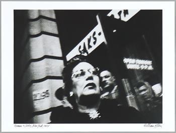 William Klein - Woman and Saks (1955)