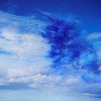 Rob and Nick Carter - Paint Pigment Photograph, Ultramarine Medium