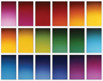 Rob and Nick Carter - Set of 18 Luminograms