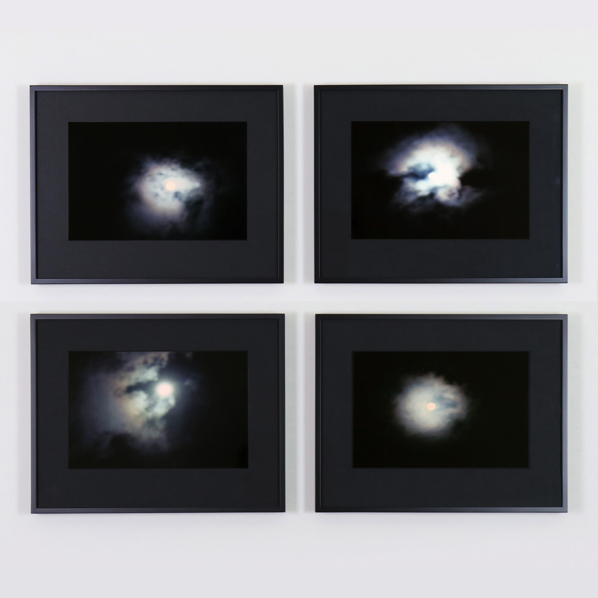James Turrell - Elliptic Ecliptic A, B, C and D (Set of Four)