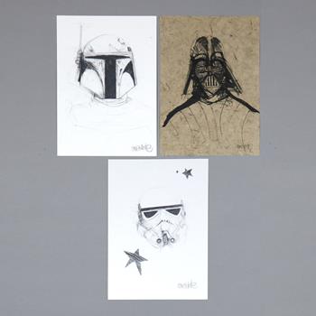 Dave White - Boba Fett, Darth Vader and Stormtrooper