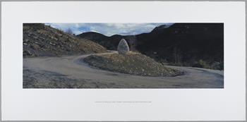 Andy Goldsworthy - La Vallee du Vancon Cairn (April 2000)