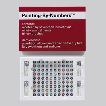 Damien Hirst - Painting-by-Numbers (Red)