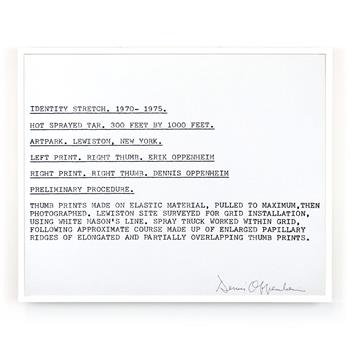 Dennis Oppenheim - Identity Stretch (1970-1975)